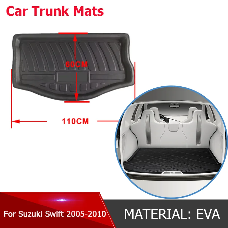 

for Suzuki Swift Hatchback 2005~2010 2008 2009 Car Rear Trunk Mat Waterproof Protective Liner Trunk Tray Floor Mat Accessories