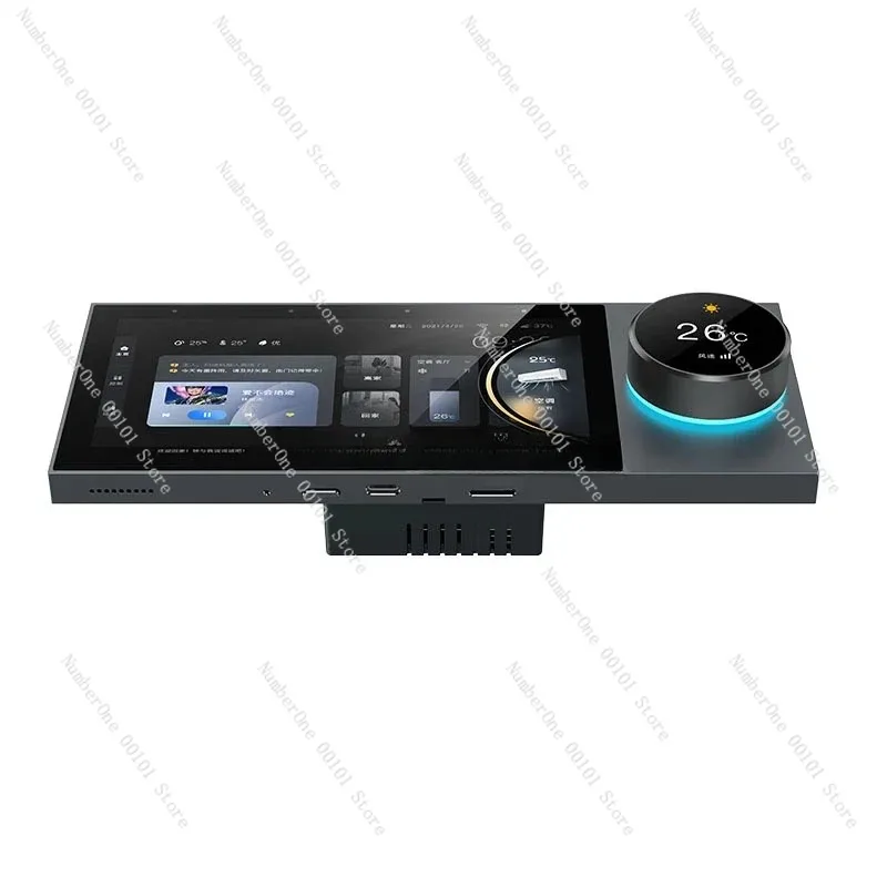 Smart Home 7 Inch WiFi Touch Screen Multi-function Music Host Touch Screen with Zigbee Gateway Wall Mounted Central Control