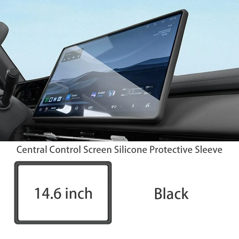 Silikon-Schutzhülle für den Bildschirm des Mittelkonsolen-Instrumentenpanels für Geely EX5 EM-i Galaxy Starship 7 Innenraum-Zubehör – Detail 8