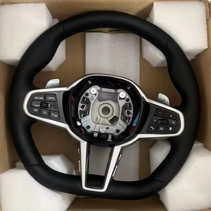Customized Leather Car Steering Wheel For BMW G30 G32 G38 X3 G01 X4 G02 M2 G87 M3 G80 M4 G82 G42 G20 M5 F90 G11Steering Wheel