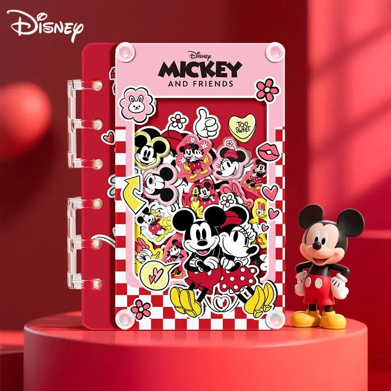 

Disney Cute Cartoon Mickey and Minnie New Adorable and Fun Personalized Shaking Notebook High-Quality Appearance Notebook