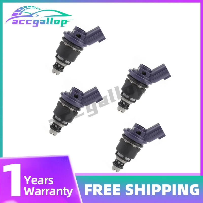 

4Pcs Fuel Injectors 16600-67U01 Fits Nissan 240SX Silvia KA24DE S13 SR20DET
