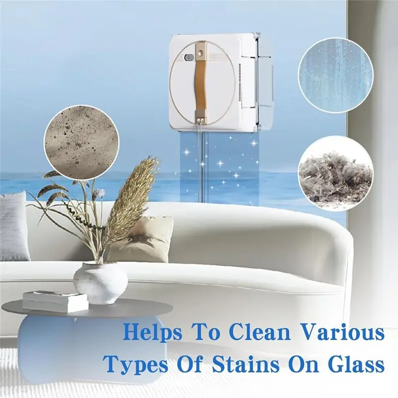 A76G 7Pack Cleaning Cloths for Ecovacs Winbot W1 Pro/W1/W2 Omni/W2 Window Cleaning Robots,for Ecovacs Cleaners Refills Reusable