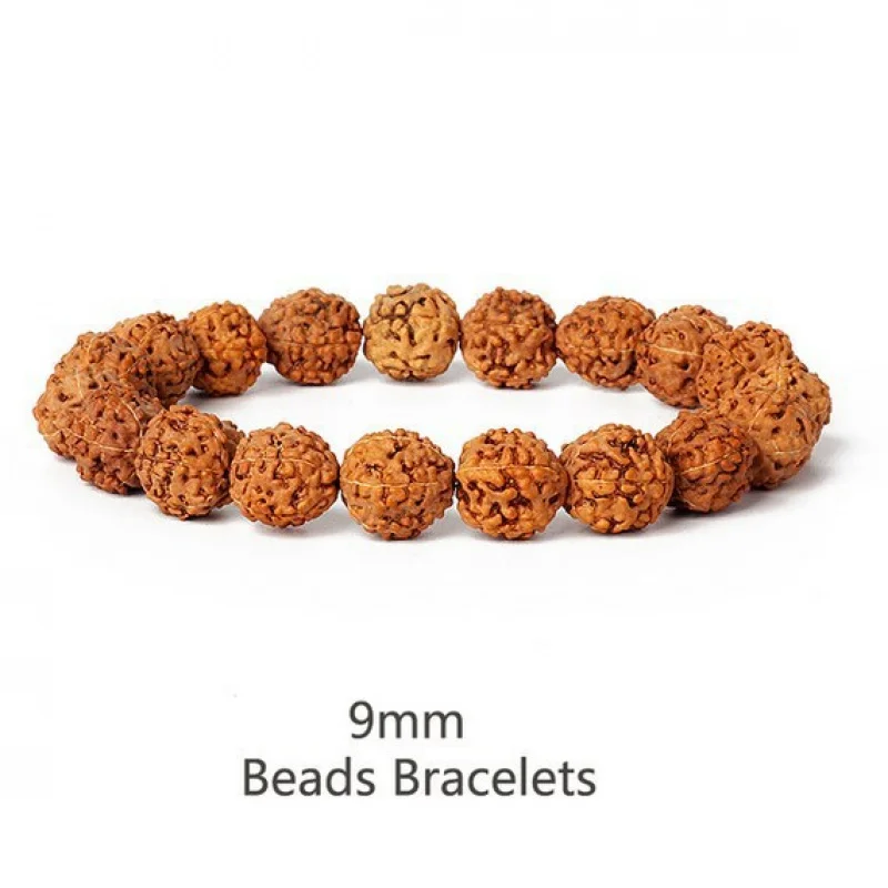 Rudraksha bracelet Nepal 5 Mukhi Rudraksha Bracelet Buddha Beads Bracelet Gift Bracelet Supplyf46