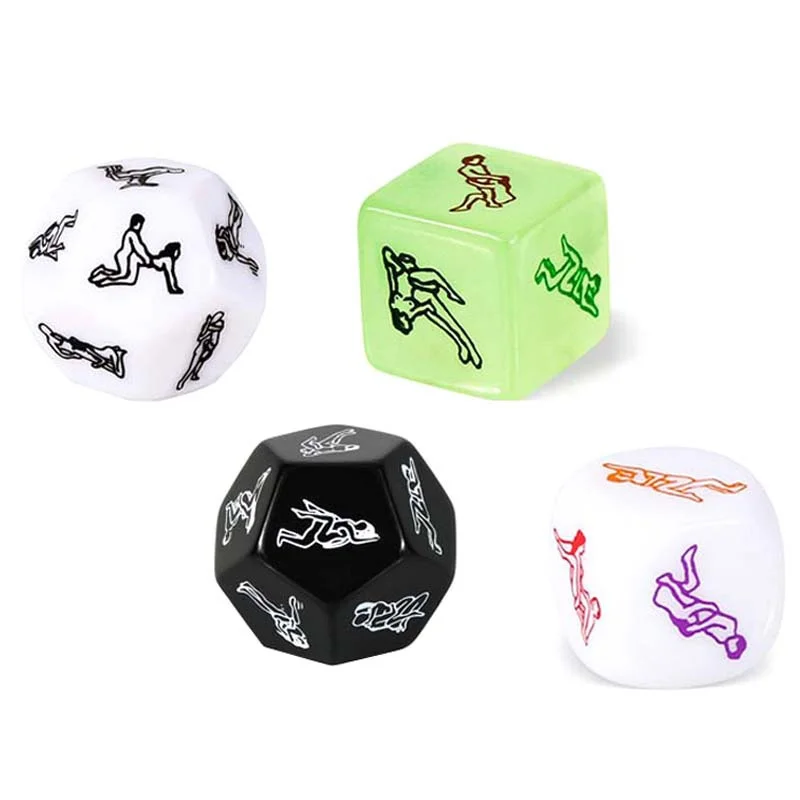 12 Sides Exotic Luminous Sex Dice Toys for Couples Adults Games Romance Love Hunour Flirting Erotic 18 Sexy Shop Couple Gifts