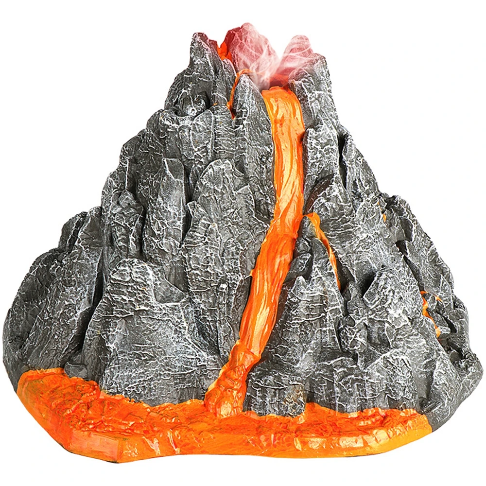 

Simulation Volcanic Snow Mountain Model Scene Layout Artificial Miniature Realistic Diorama Model Toy DIY Sand Table Layout