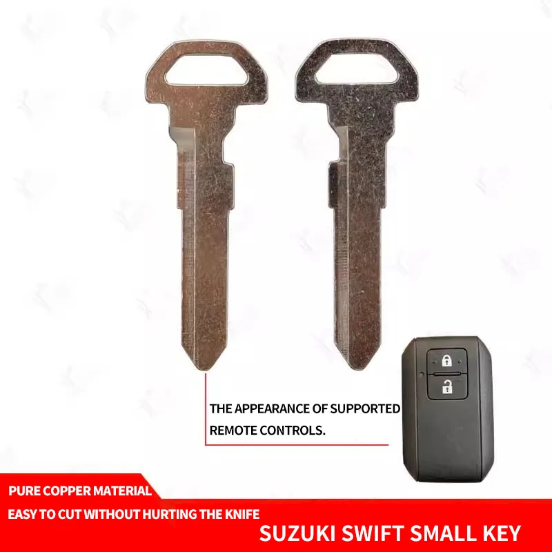 FOR 18 Suzuki swift smart card emergency mechanical key Suzuki Swift small key for Suzuki swift smart card