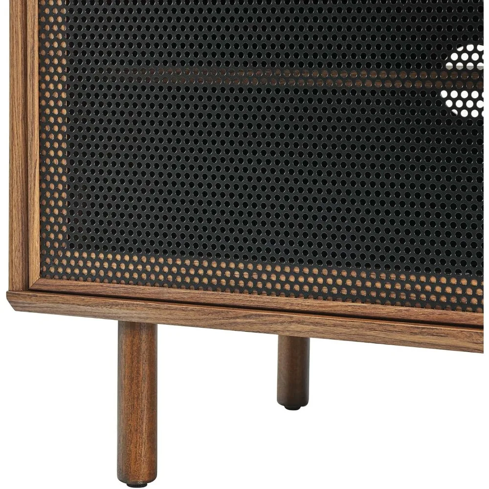 حامل تلفزيون MDF Particleboard لأجهزة التلفاز مقاس 65 بوصة مع سعة تخزين التسجيل #6