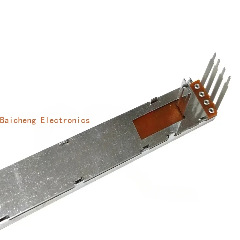 2PCS 10KB straight sliding potentiometer, Allen Hershey mixing console pusher, 128mm length, without motor, 4-pin
