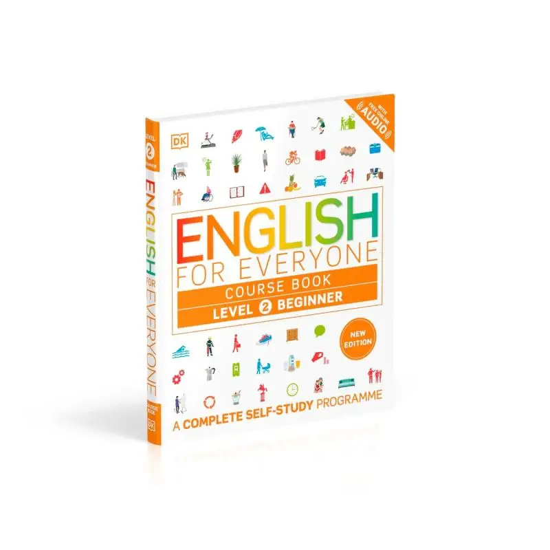 

English For Everyone Level 2 Beginners Course Book DK English For Everyone DK DK Publishing 9780241680360 Book