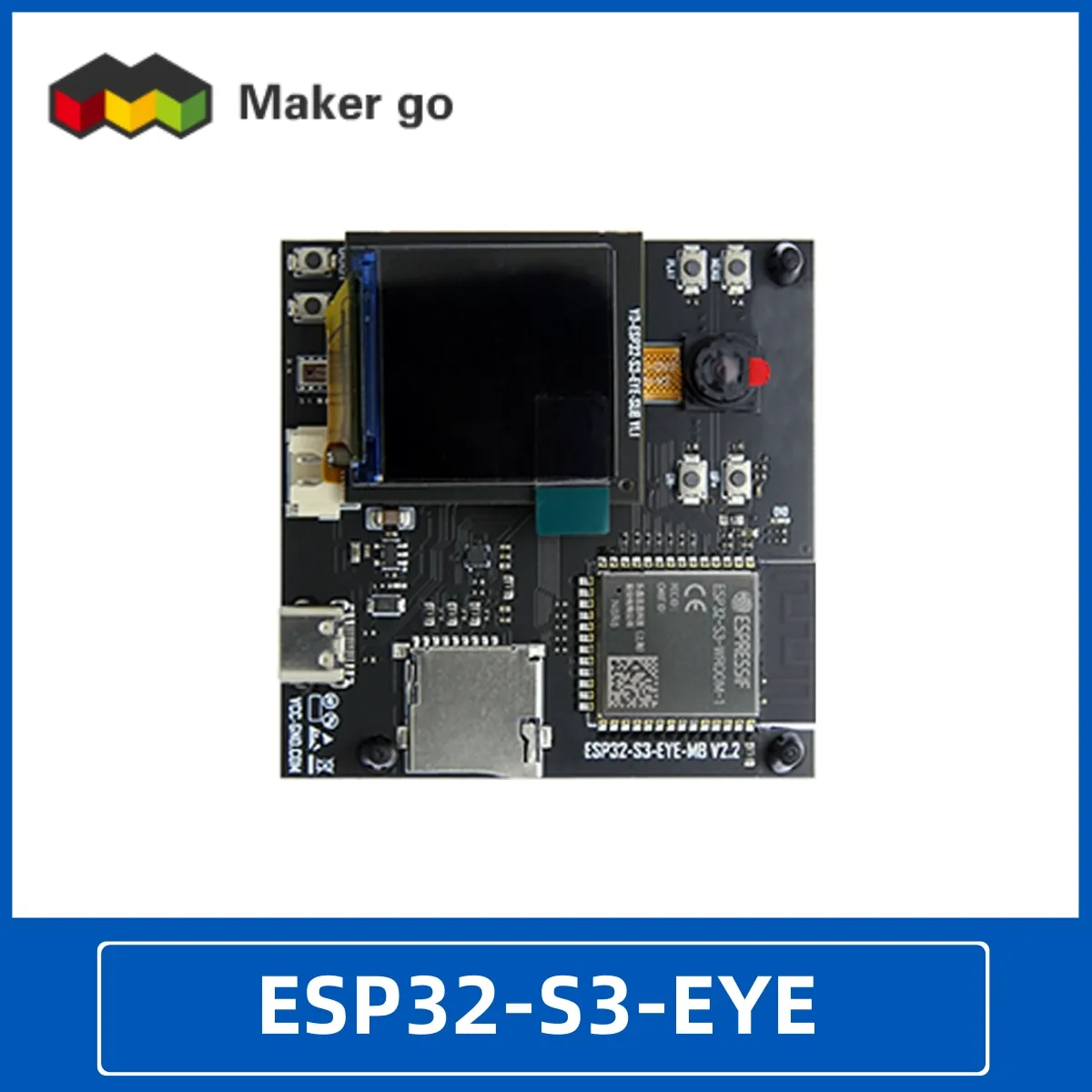 

Плата разработки ESP32-S3-EYE AIOT Интернет вещей ESP-WHO Распознавание лиц ESP32S3EYE