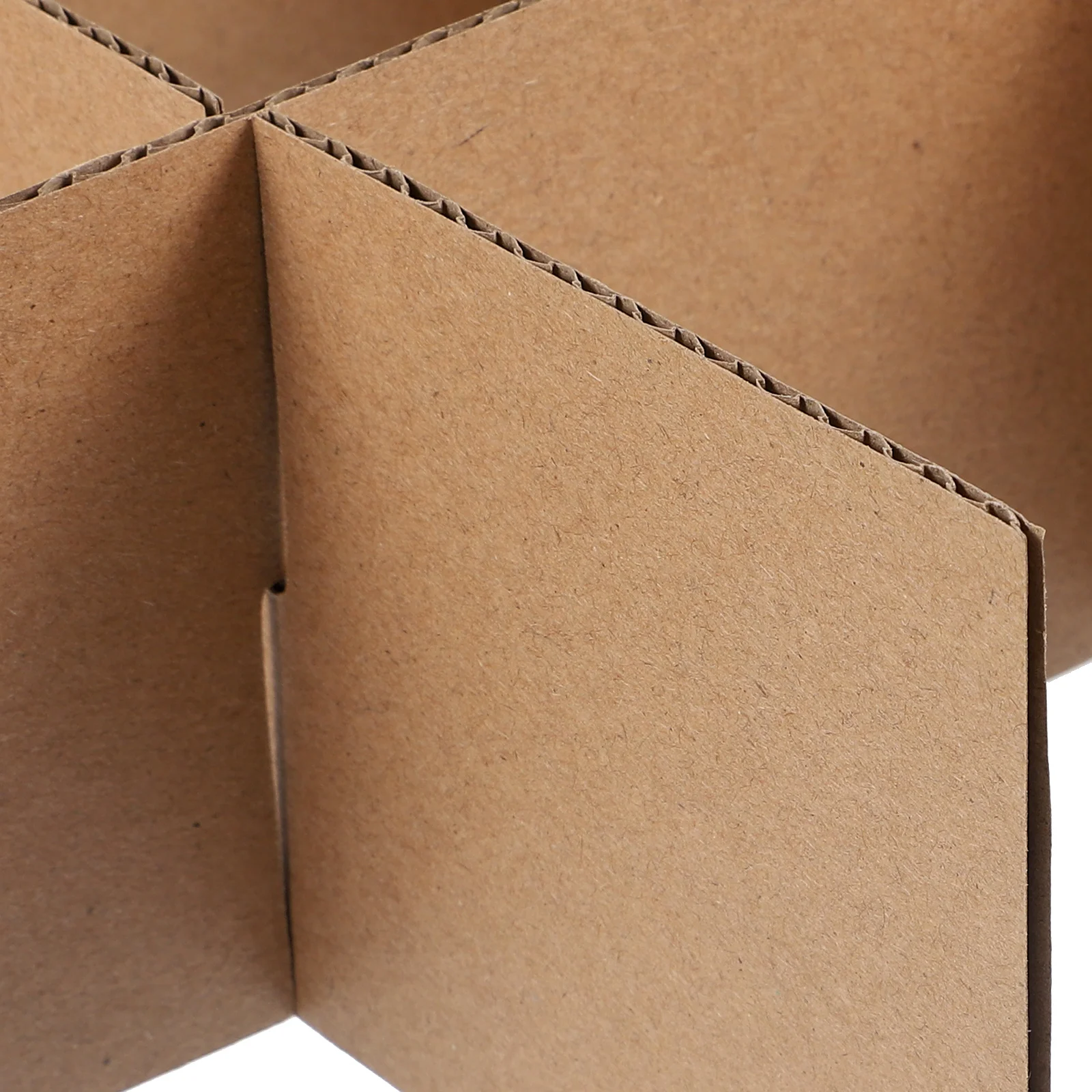 Container Bead Shipping Carton Dividers Cup for Moving Paper White Boxes Glass Packing Cardboard