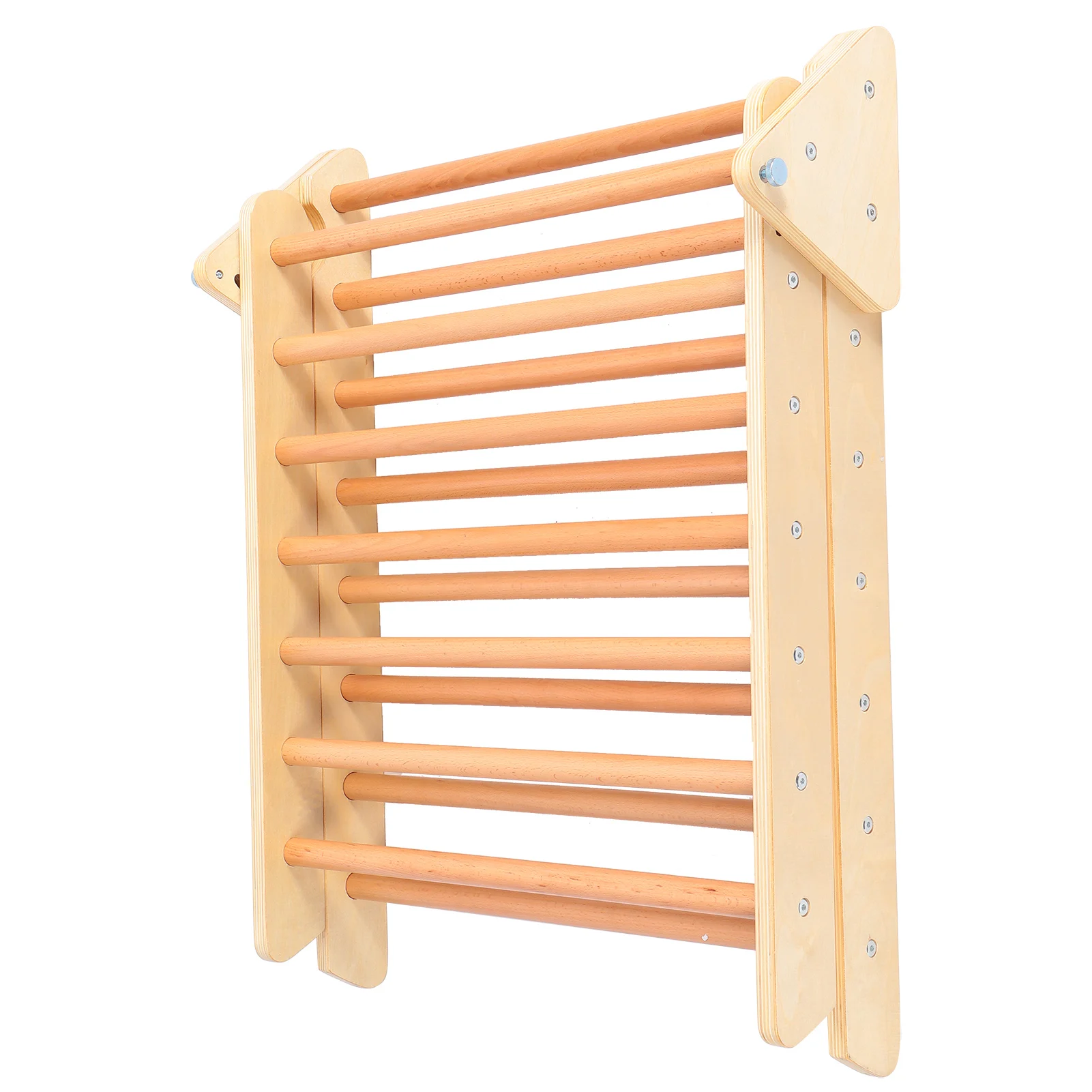 Foldable Climbing Triangle 70x70x60CM Climbing Ladder for Infants Young Toddlers Foldable Climbing Triangle