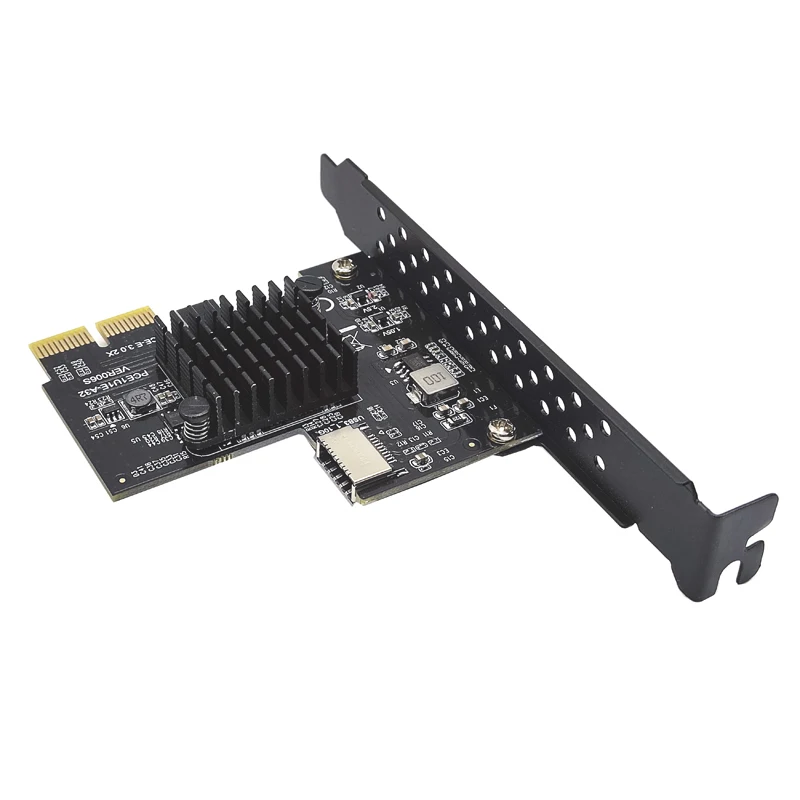 Neue Add-On-Karte PCI Express 3,0x2 USB 3,1 TYPE-E karte PCIE Front Typ C Adapter Riser Typ-E USB 3,1 A-KEY 10 Gbit/s Erweiterungs karte