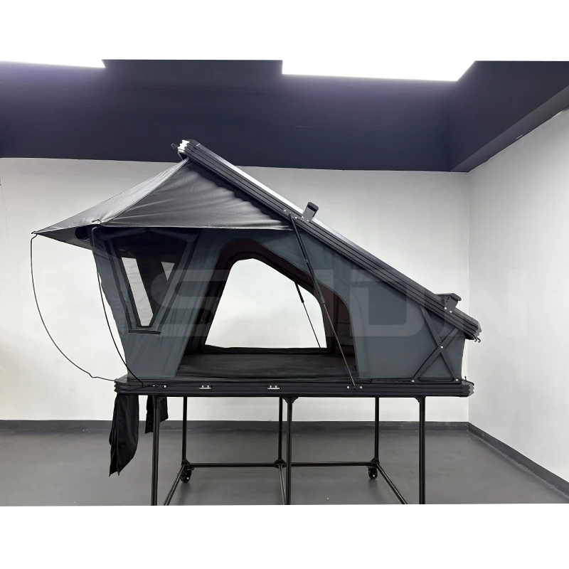 

SNDN OEM Уличная палатка для кемпинга, водонепроницаемая палатка на крыше автомобиля, алюминиевая жесткая палатка на крыше грузовика, палатка с рамой для автомобиля, внедорожника