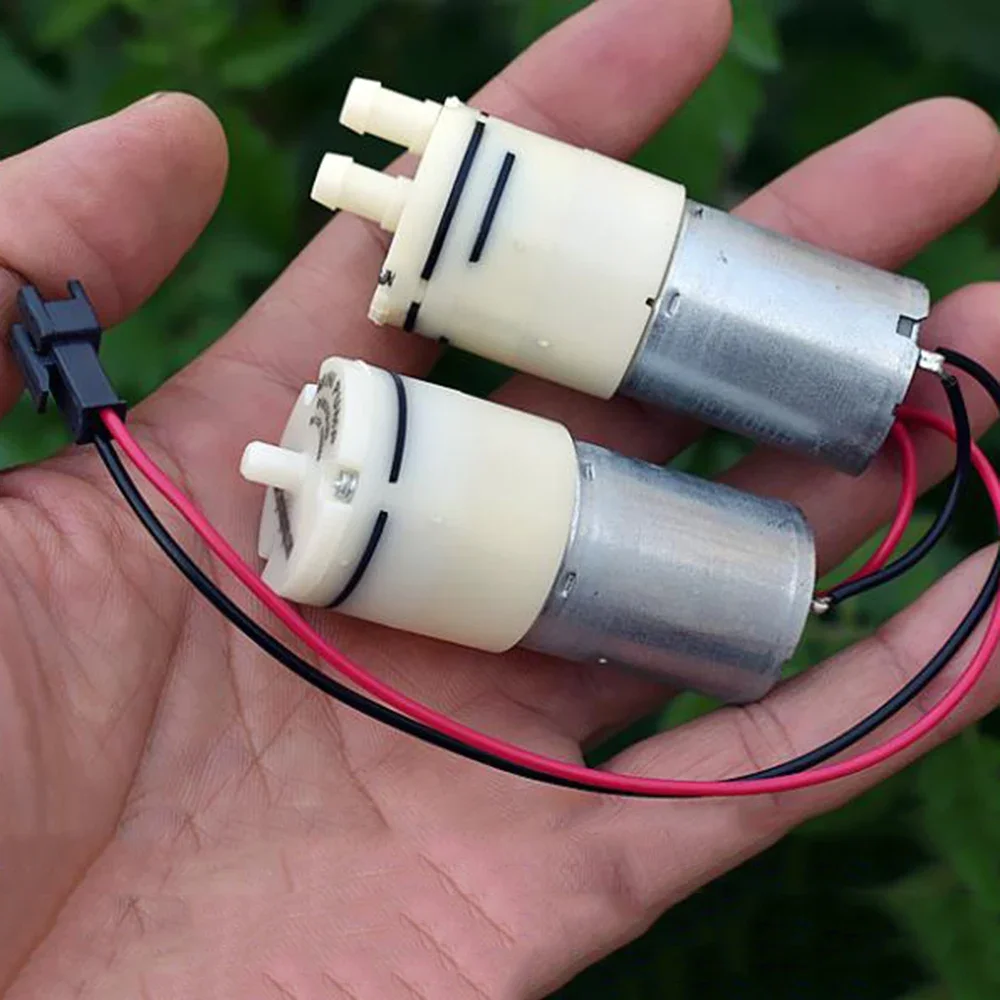 

Комплект водяного насоса + воздушный насос Mini 370 Моторная пивная машина самовсасывающая + воздушный насос DC 12 В-24 В