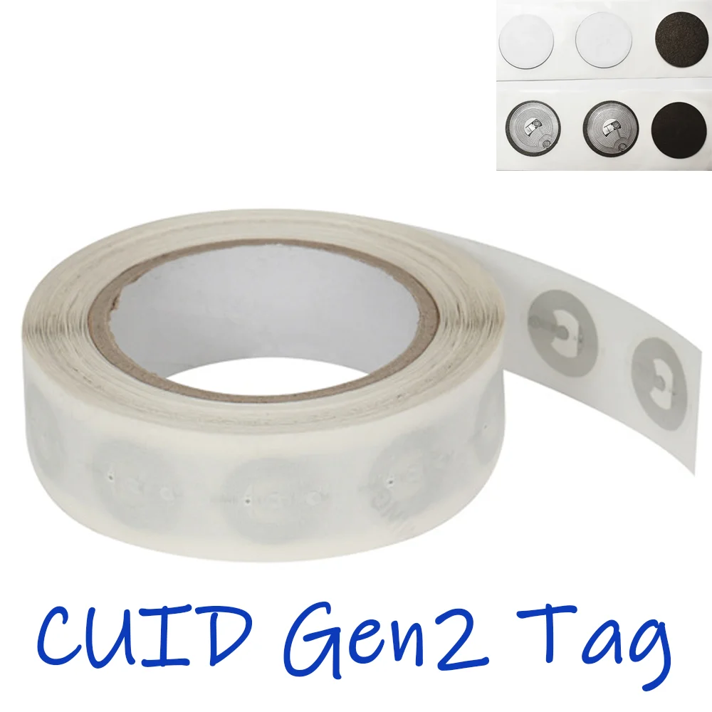 CUID Gen2 อิเล็กทรอนิกส์แท็ก rewritable สมาร์ทคีย์ NFC clone token ISO14443 NFC เปลี่ยนสติกเกอร์ IC 13.56 Mhz RFID replica badge