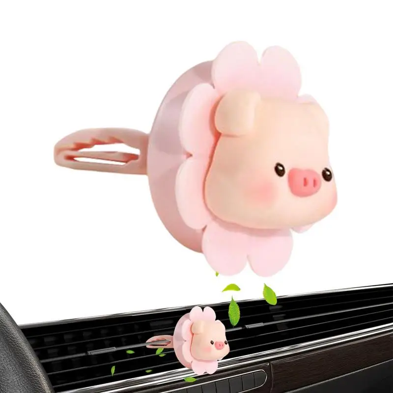 Car Air Fresheners Vent Clips Fragrance Decoration Vent Clips Car Diffusers Animal Vent Clip With Essential Oil For Vent Outlet