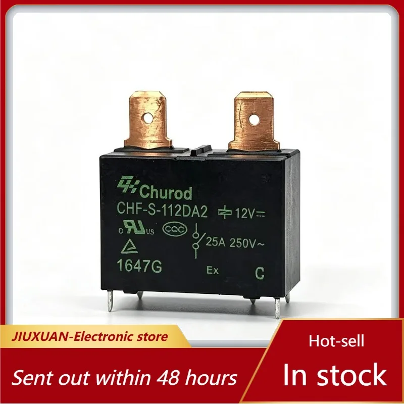 New 20pcs/lot CHF-S-112DA2 12V 20A 25A 4pins Air conditioning water heater motherboard relay