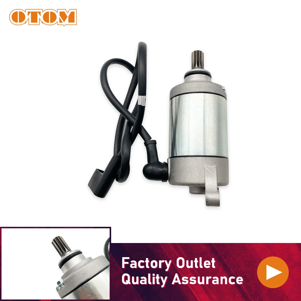 

Стартер OTOM 300cc, детали двигателя мотоцикла для LONCIN YBS300 YB300H, детали электрического пускового двигателя, стартер мотоцикла