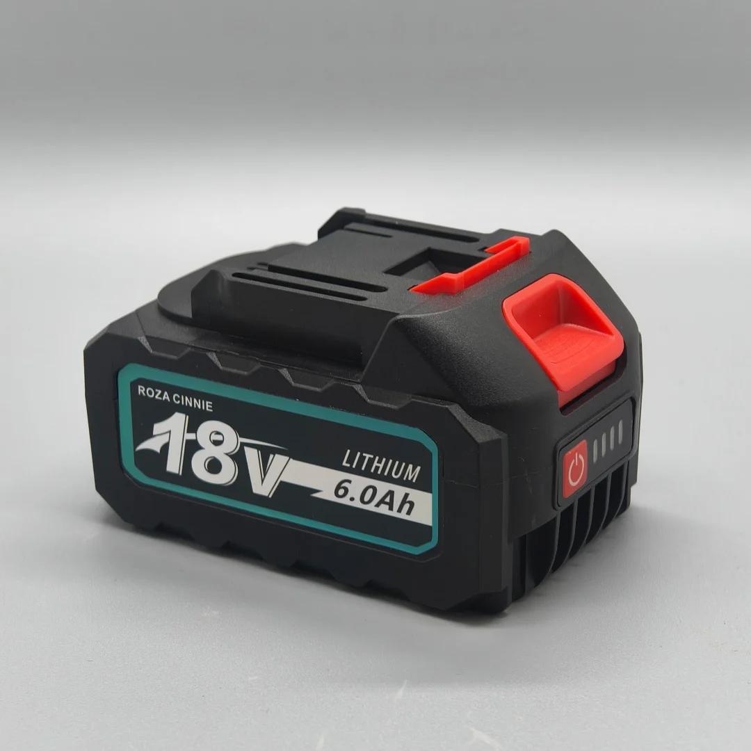 

3.0Ah–6.0Ah 18V lithium-ion battery, suitable for Makita electric wrenches and drills BL1830, BL1835, 18650 lithium battery