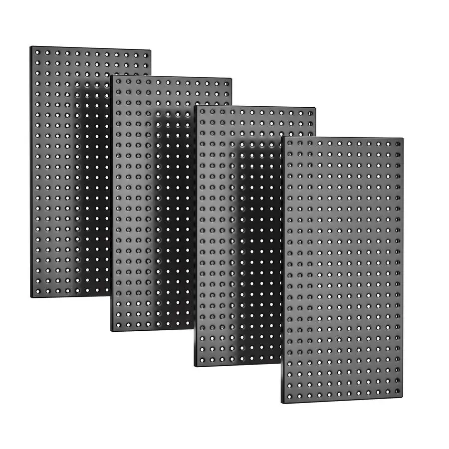 

Metal Pegboard Panels 24 x 12, Heavy Duty Steel Peg Boards for Garage, Pegboard Wall Organizer for Tool Storage and Organization