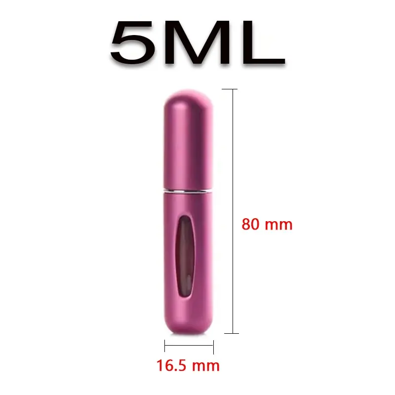 5ml Bottom Charge Parfüm nachfüllbare Flasche Flüssigkeits behälter für Kosmetik Spray Abfüllung Spender Press kopf tragbare Reise