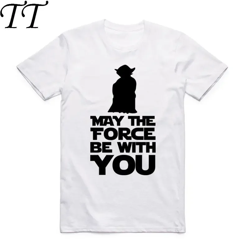 2019 Men And Women May The Force Be With You Fashion T Shirt O-Neck Short Sleeve Summer Casual Unisex movie fan T-shirt HCP969