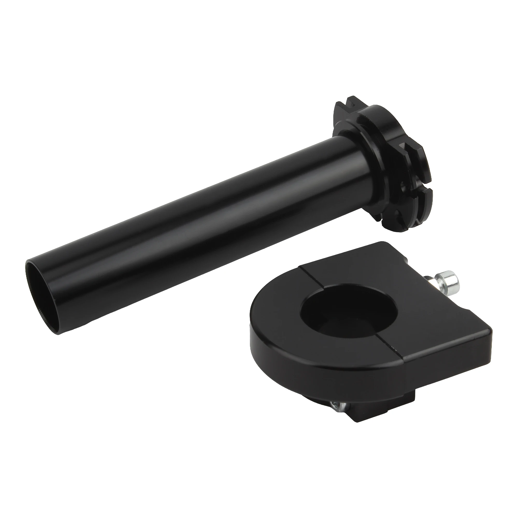 AliExpress PowerMotor 7/8" 22MM Motorcycle Throttle Twist Grips with Adjusting Screw CNC Aluminum Accessories For Dirt Bike Motocross Moped Scooter