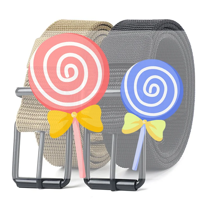 Men's Belt Porous Canvas Pin Buckle Leather Belt Outdoor Sports Belt Women's Trendy Eyelet Belt With Jeans Belt For Men Women