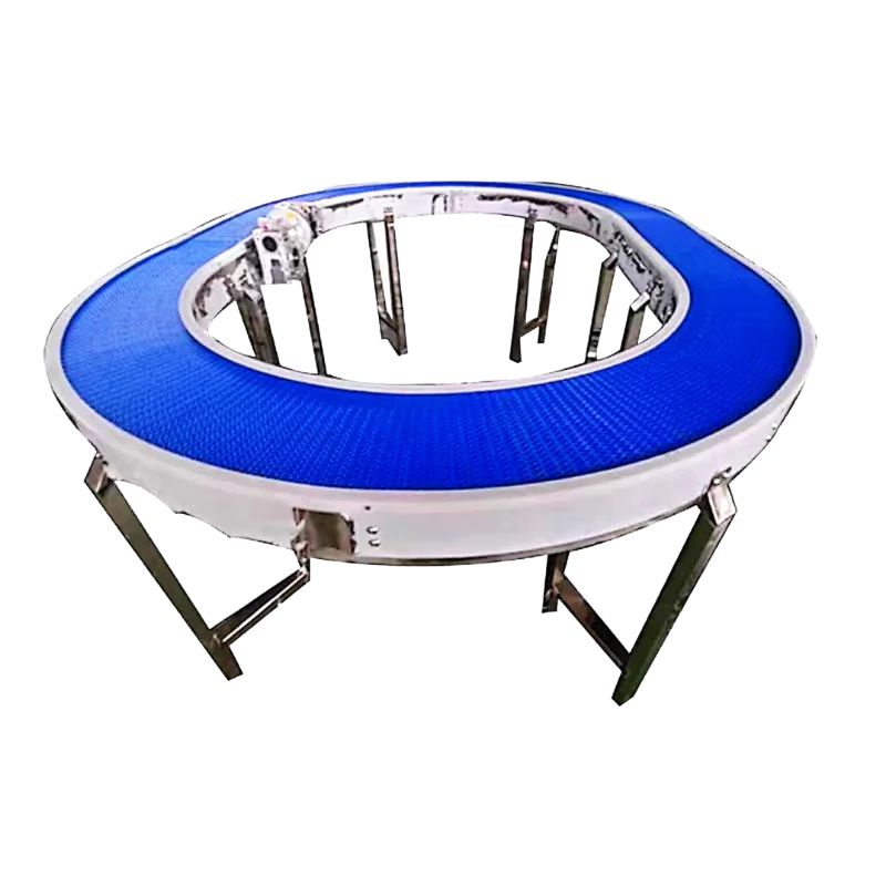 

High Quality Food Grade Aluminium Flexible Chain Modular Belt Conveyor For Food Industry
