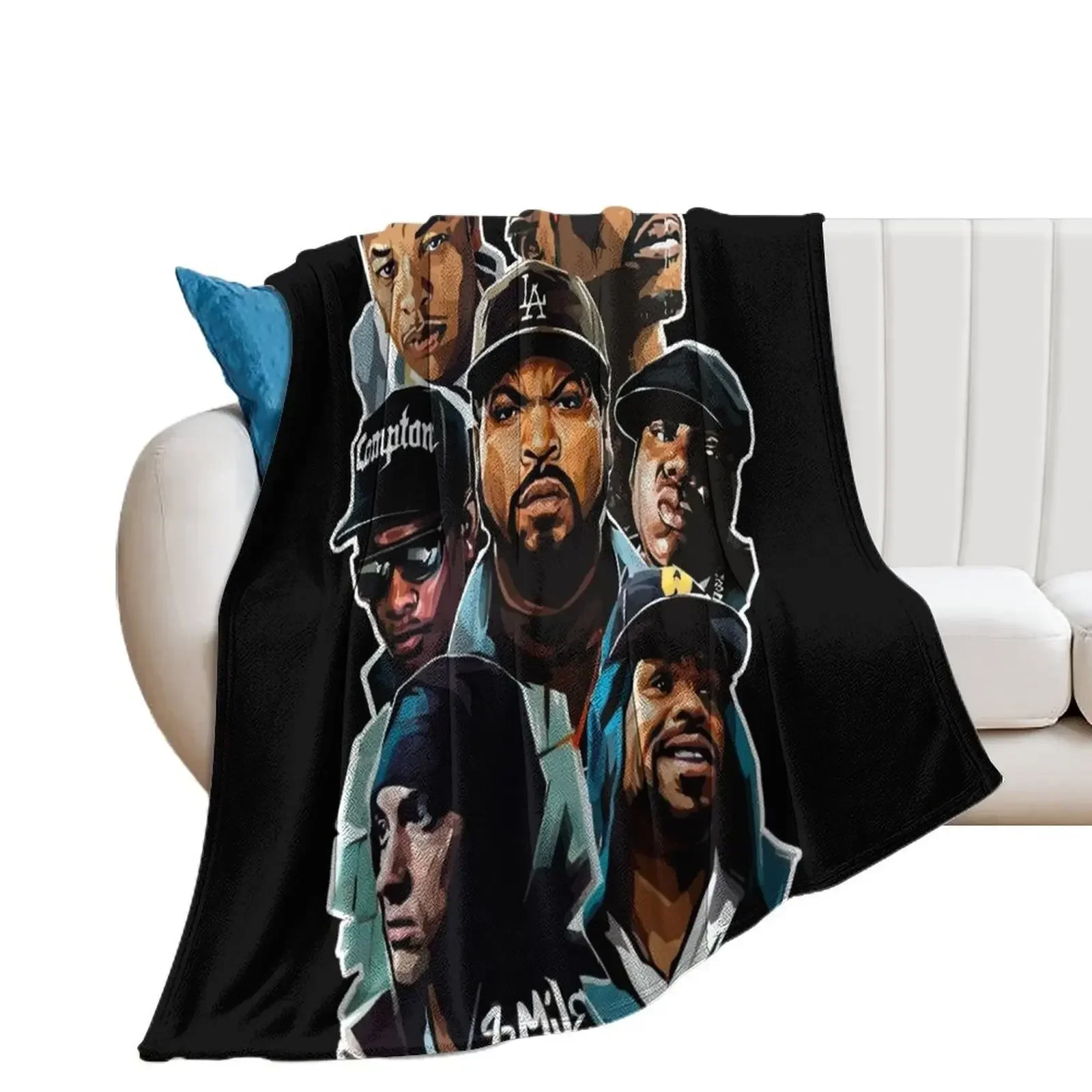 

classic rappers Throw Blanket Quilt Bed covers Bed linens Blankets