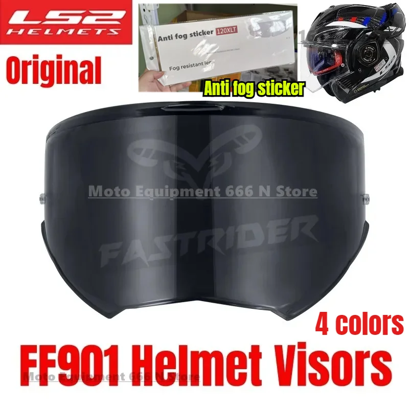 

LS2 FF901 Helmet Visor and Anti fog sticker for LS2 FF901 Advant X Motorcycle Helmet Original 4 Colors