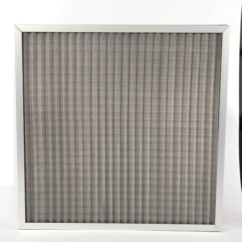 Stainless steel mesh wave mesh filter range hood pipe washable stainless steel metal mesh filter production