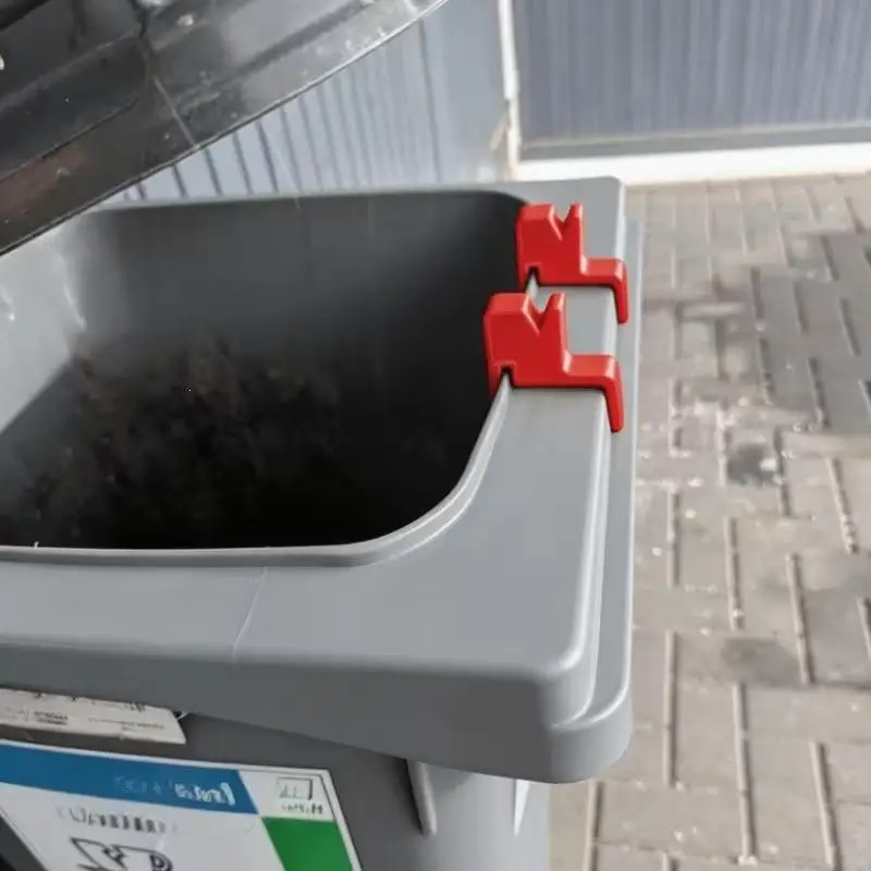 Trash Bin Ventilation Clip For Lidded Garbage Can Help Improve Air Circulation Reduce Smelly Odor Outdoor Household Bin Supplies