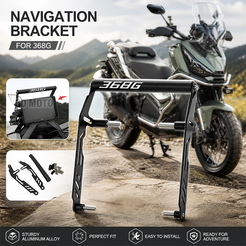 Acessórios para Motocicleta ZONTES 368G 368-G G368, Suporte de Navegação GPS para Telefone com Gravador de Vídeo de 22MM, Suporte de Alumínio