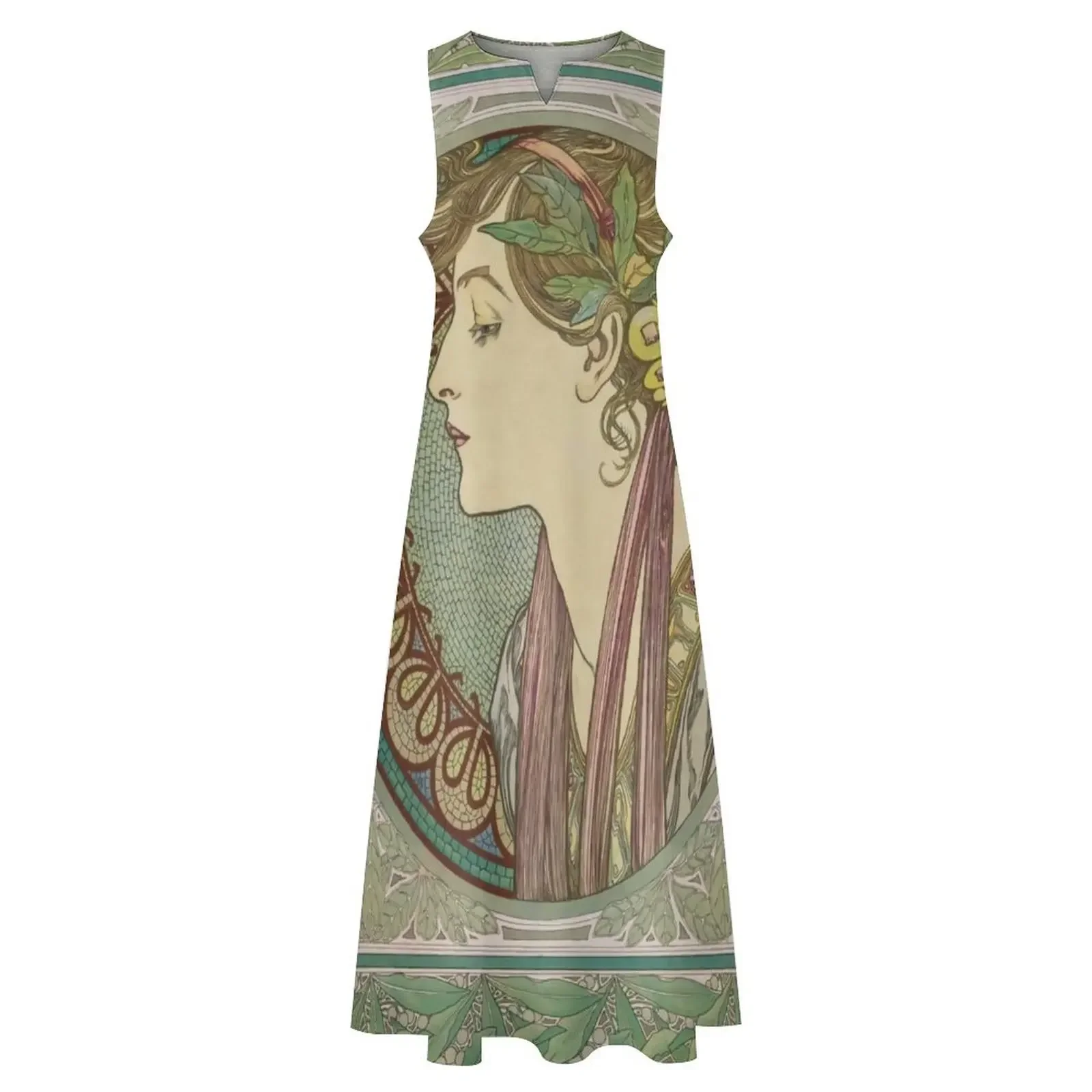 Abito lungo Laurel by Mucha, abito da ballo, abito da compleanno per donna, abito elegante di lusso