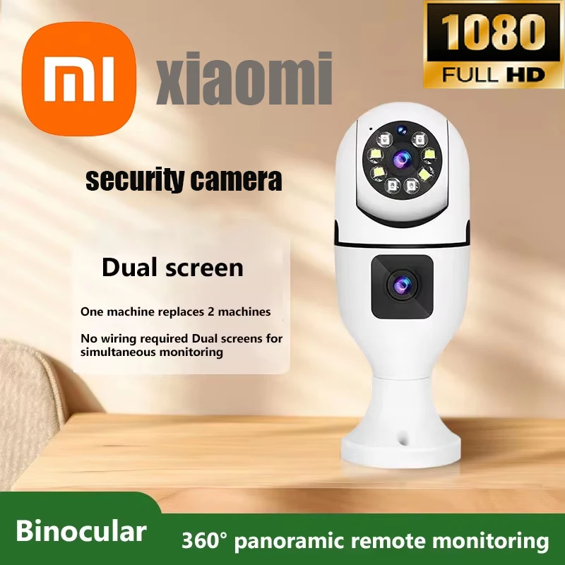 

Xiaomi камера-монитор 360-градусный панорамный беспроводной домашний телефон с дистанционным управлением умное отслеживание людей домашняя фотография высокой четкости
