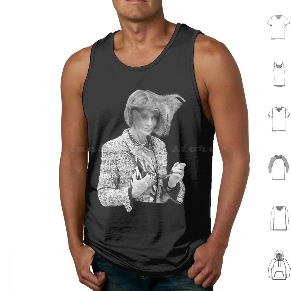 Copy Of Usada Pekora Chibi Sticker Tank Tops Print Cotton Anna W