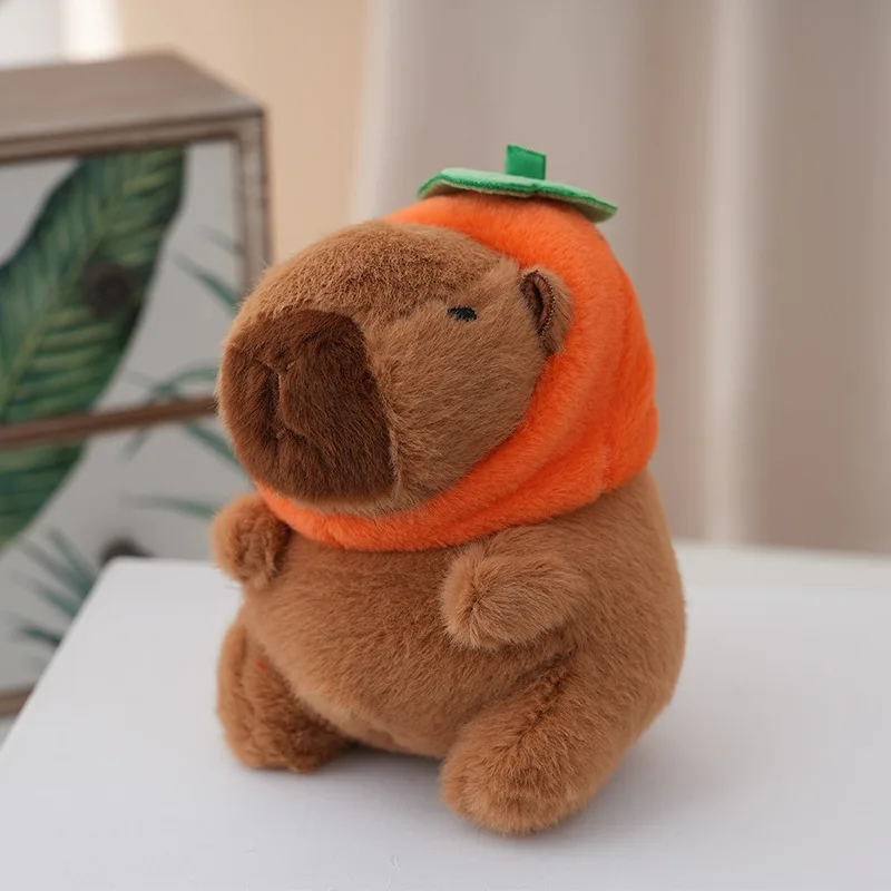 Pluszowa kapibara, mini zawieszka, urocza zabawka, breloczek, zawieszka do plecaka lub torby.