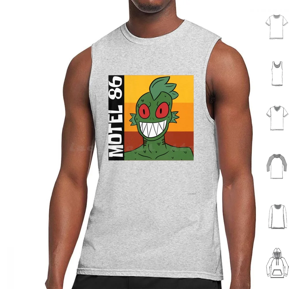 Motel 86 Lagoon Tank Tops Vest Sleeveless Bands Indie Bands Underground Music
