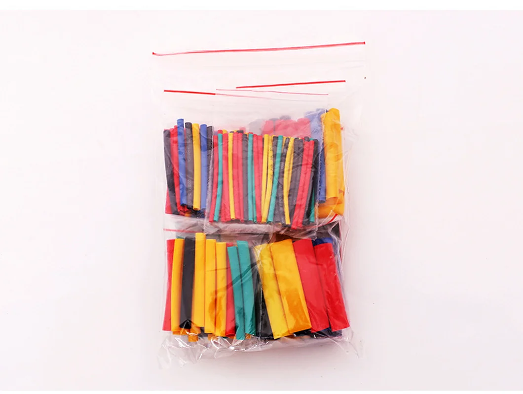 Assorted Heat Shrink Tube Kit, isolamento Sleeving, Polyolefin Shrinking Tubing, cabo de fio, 164Pcs, Set