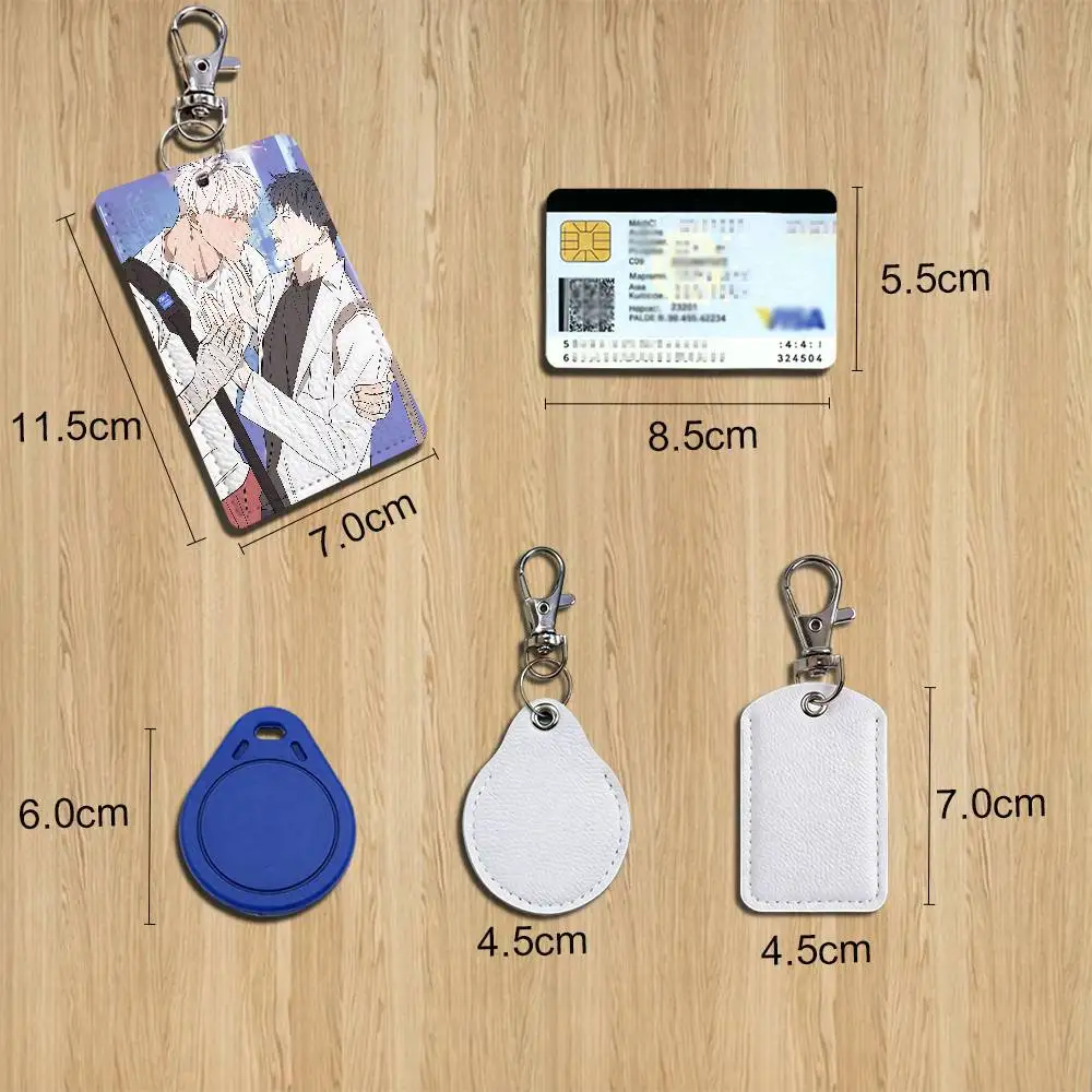 Underground boxing Mignon Card Holder Keychain Key Ring Door Lock Access Protective Case For Security Gift