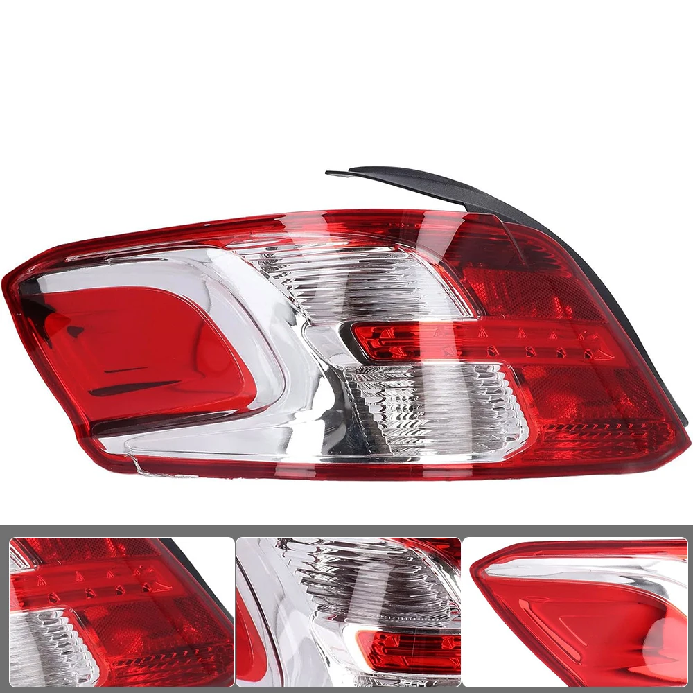 Left/Right Side Tail Lamp FOR Peugeot 301 2012 2013 2014 2015 2016 Rear Tail Light Brake Lamp with