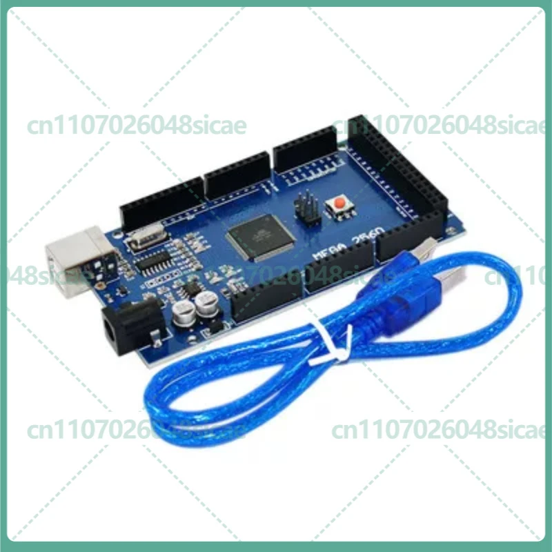 

1-5 шт. MEGA2560 R3 ATmega2560-16AU CH340G AVR USB-плата для разработки MEGA2560 для Arduino MEGA 2560