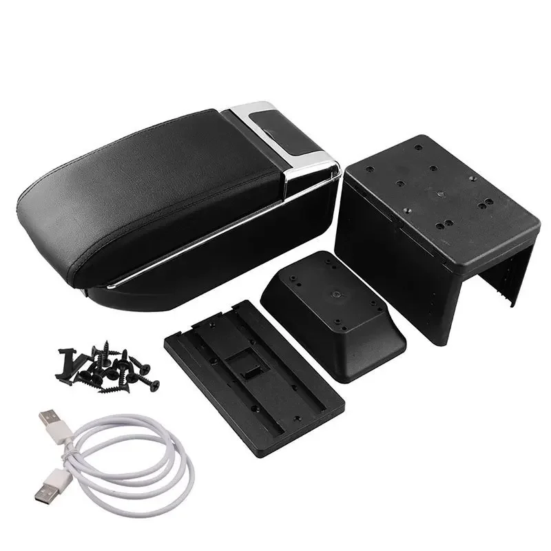 Car modification accessories can be retractable, widened and adjusted, and the armrest box is universal.