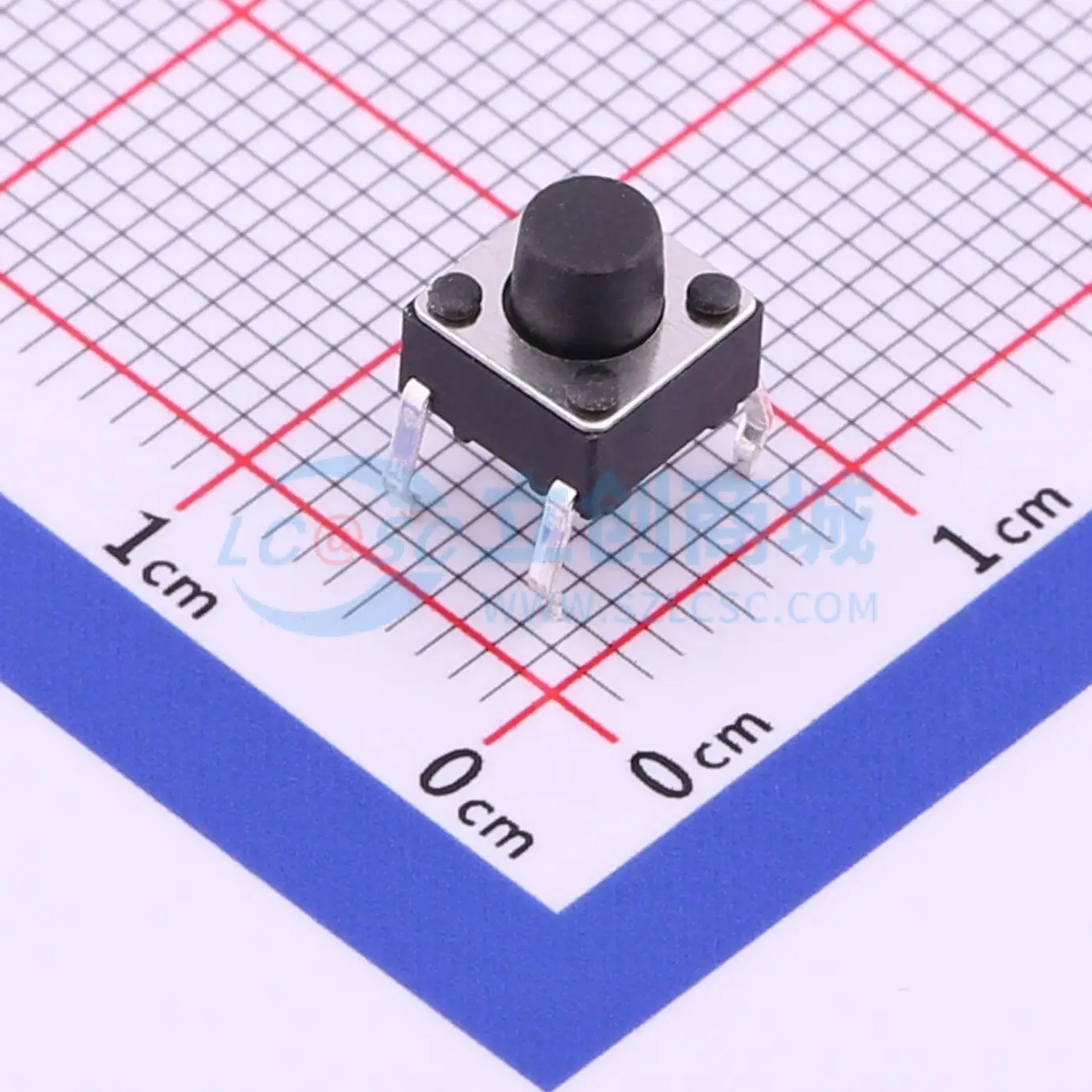 302 pièces TS-1095-A5B2-D1 -4P 6x6mm SPST 1.8N Interrupteur à bouton-poussoir tactile