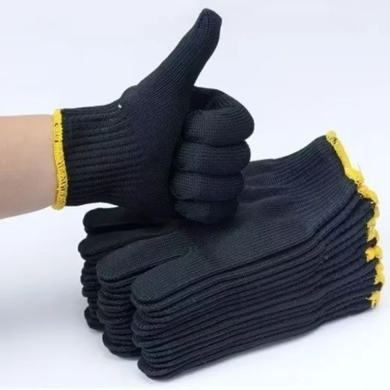 3/9 paia addensare guanti da lavoro per uomo donna resistente sicurezza anti taglio guanti da cucina guanti da lavoro da macellaio guanti in nylon