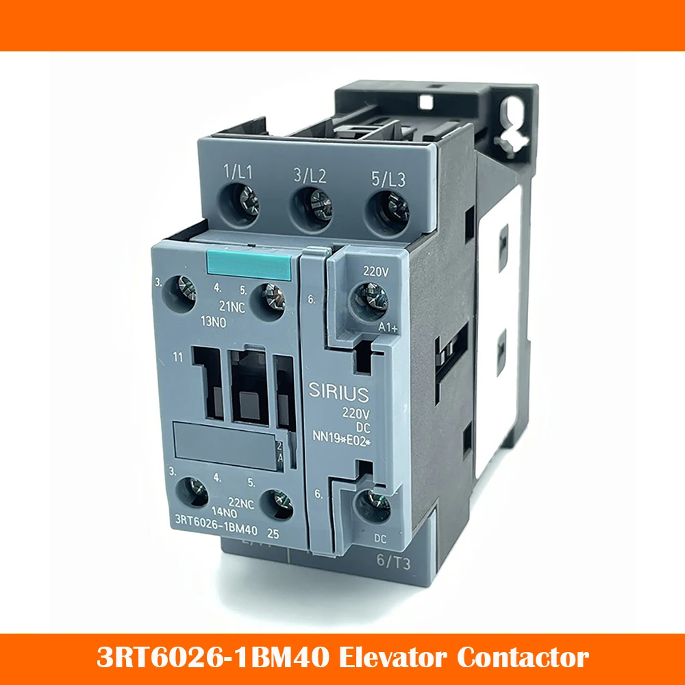 

3RT6026-1BM40 Elevator Contactor 220V DC High Quality Fast Ship Work Fine