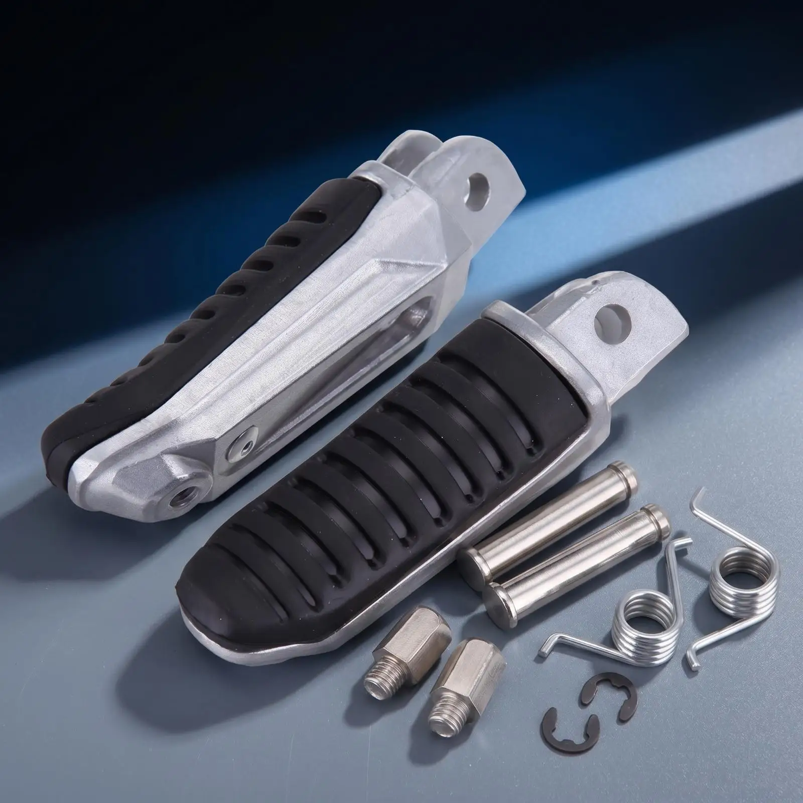 Sportbike Footrest Upgrade Kit for Suzuki GSXR1300 1997-2010 HAYABUSA with Clips and Pins